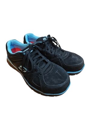 Skechers Work Relaxed Fit Workshire Alloy Toe Slip Resistant Shoes 8.5 Black